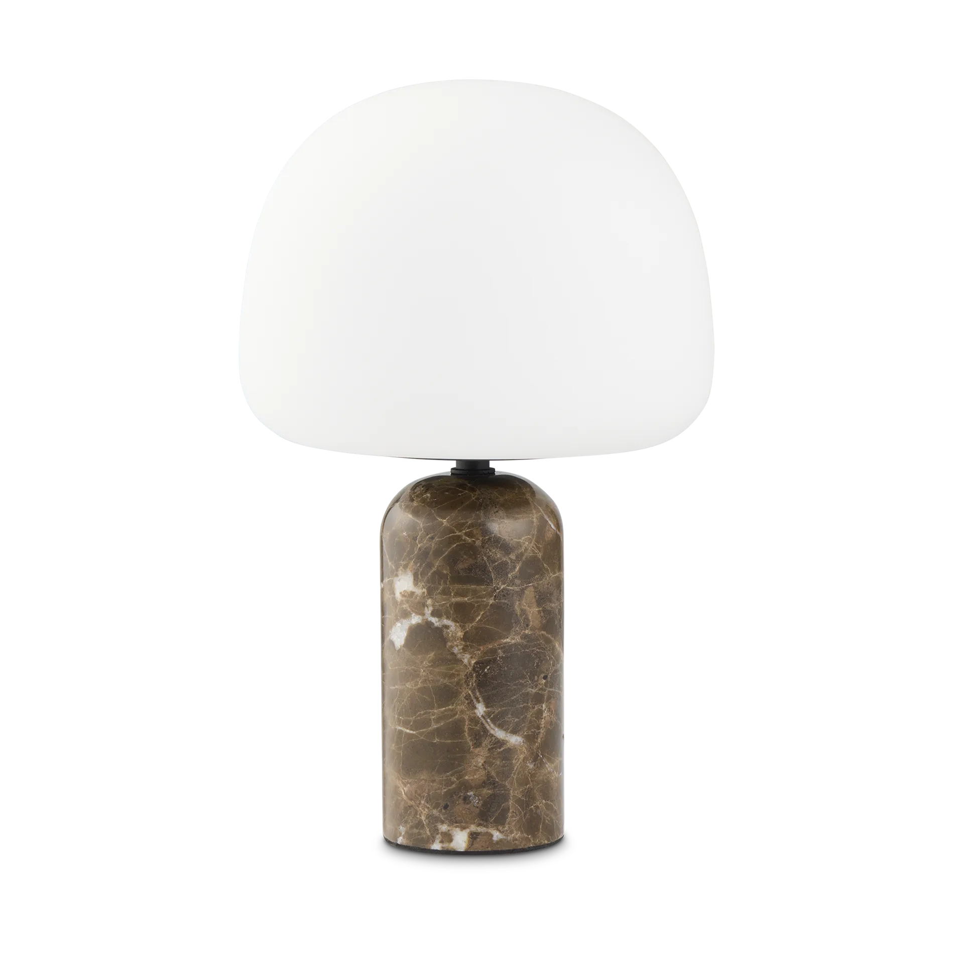 Kin bordlampe 33 cm, Brown marble Northern
