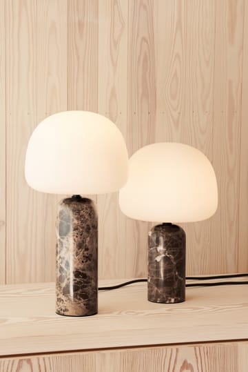 Kin bordlampe 33 cm - Brown marble - Northern