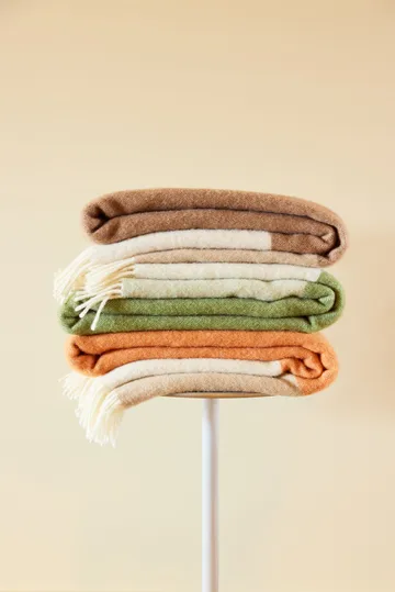 Layer pledd - Grønn, 130x170 cm - Northern