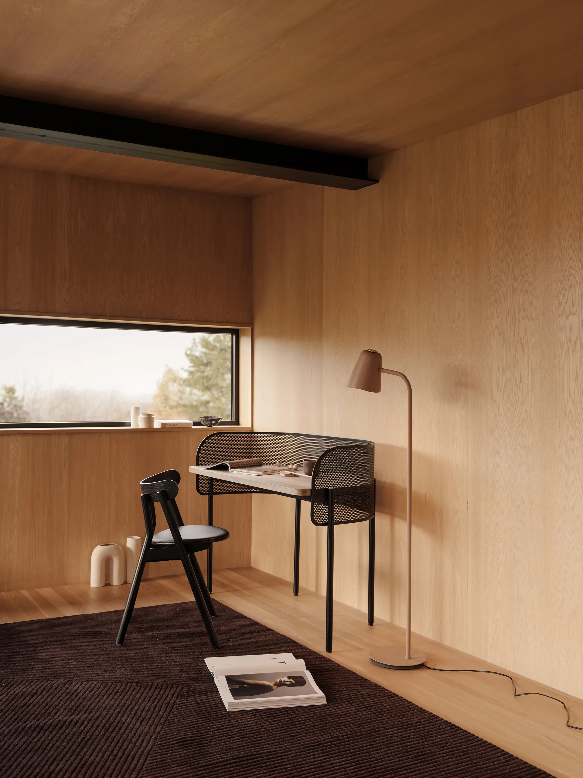 Me Dim stålampe, Warm beige Northern