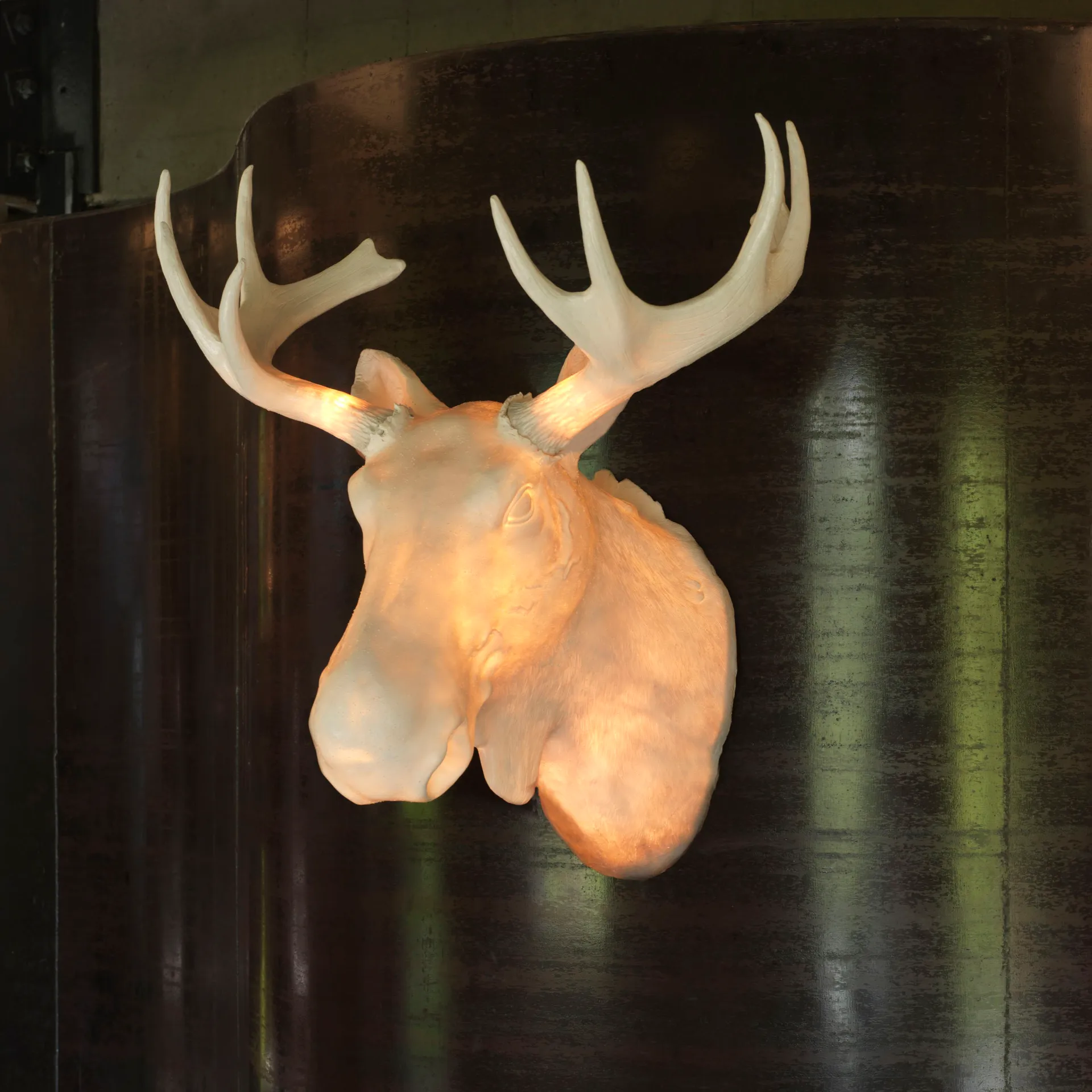 Moo vegglampe, Hvit Northern