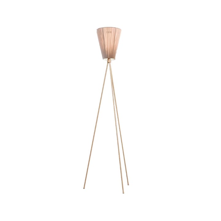 Oslo Wood gulvlampe - Beige, beige stativ - Northern