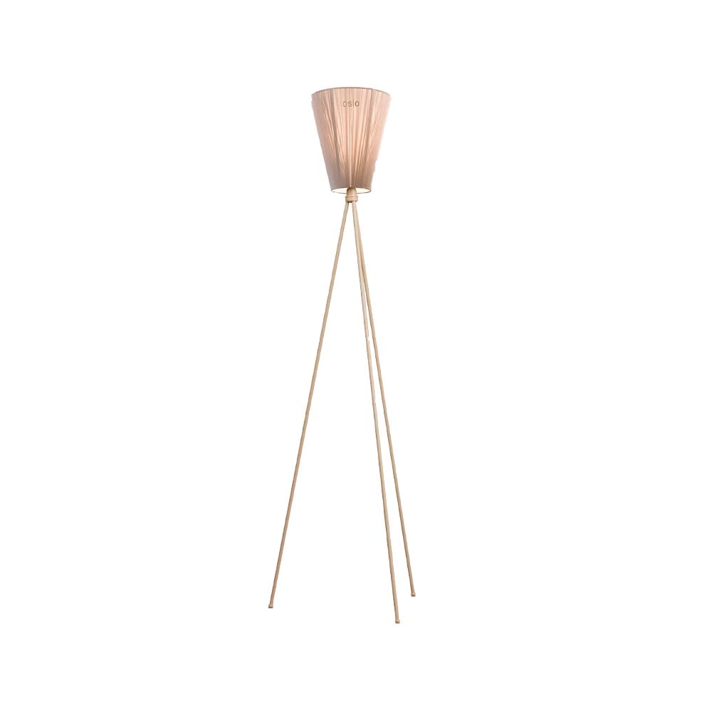 Bilde av Northern Oslo Wood gulvlampe Beige beige stativ