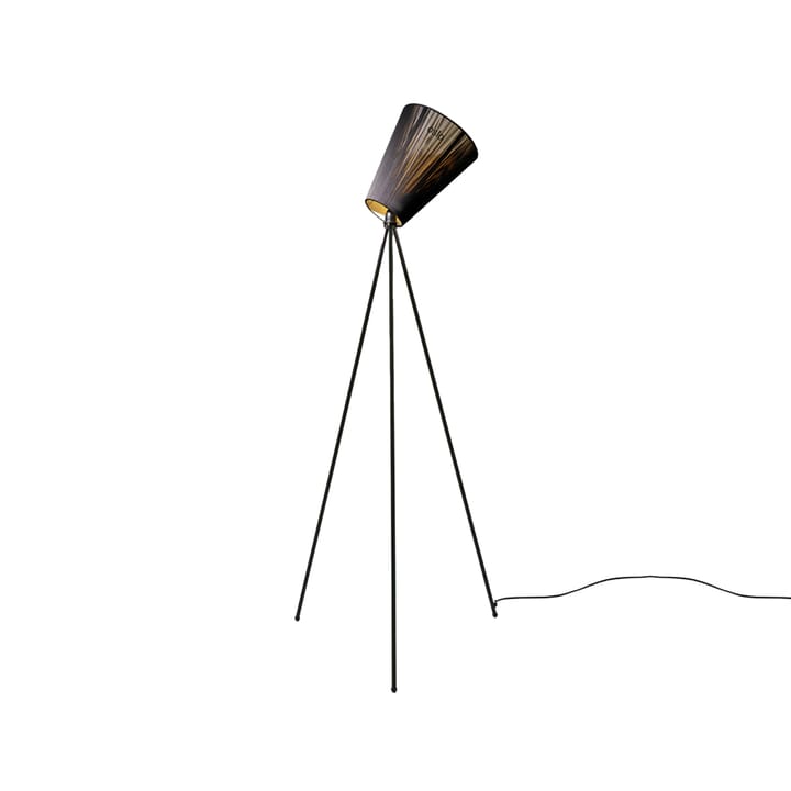 Oslo Wood gulvlampe - Black, matt sort stativ - Northern