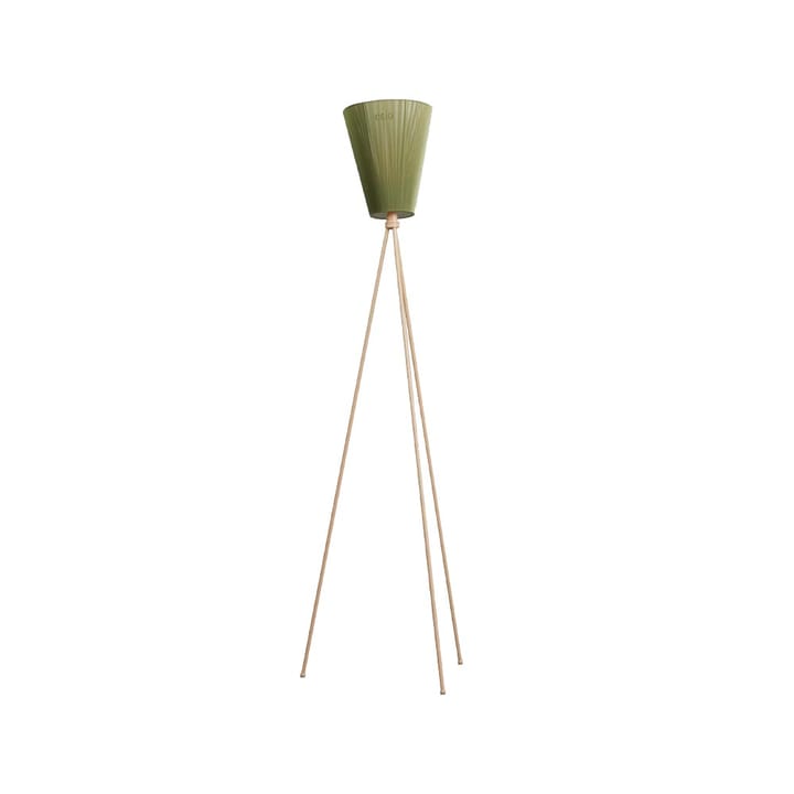 Oslo Wood gulvlampe - Olive green, beige stativ - Northern