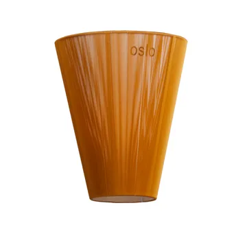 Oslo Wood gulvlampe skjerm - Caramel - Northern