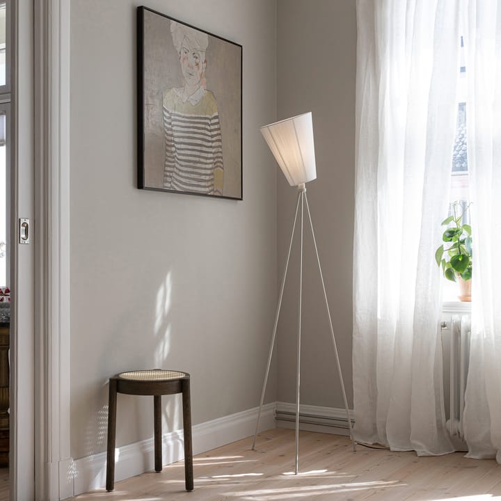 Oslo Wood gulvlampe skjerm, Hvit Northern
