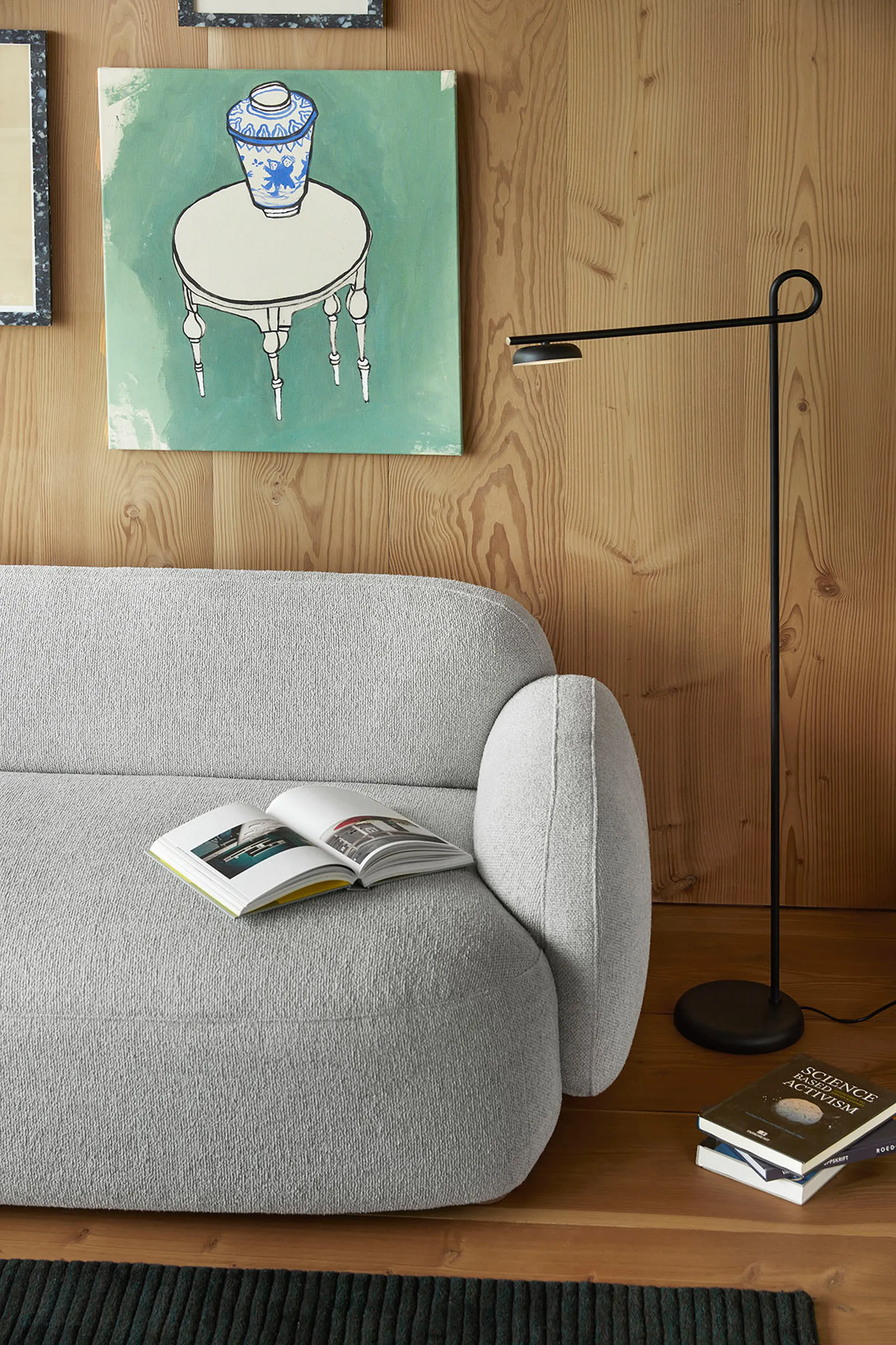 Salto gulvlampe, Sort Northern