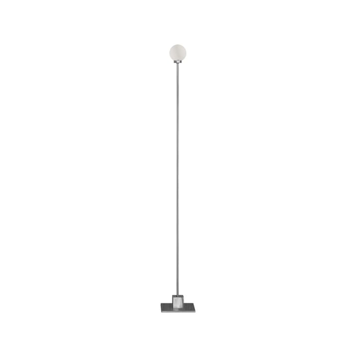 Snowball gulvlampe - steel, hvitt opalglass - Northern
