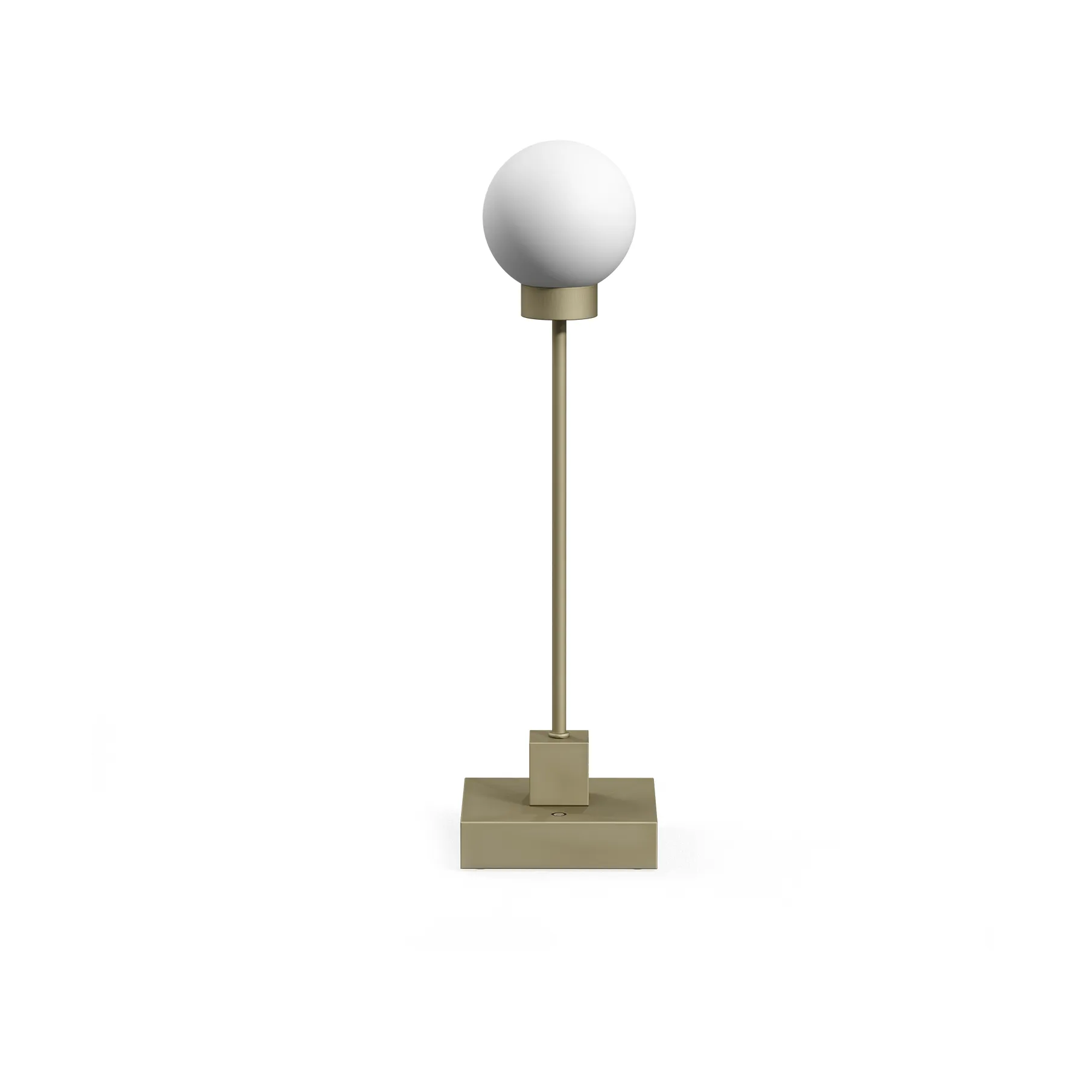 Snowball portabel bordlampe 33 cm, Grey beige Northern