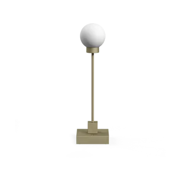 Snowball portabel bordlampe 33 cm - Grey beige - Northern