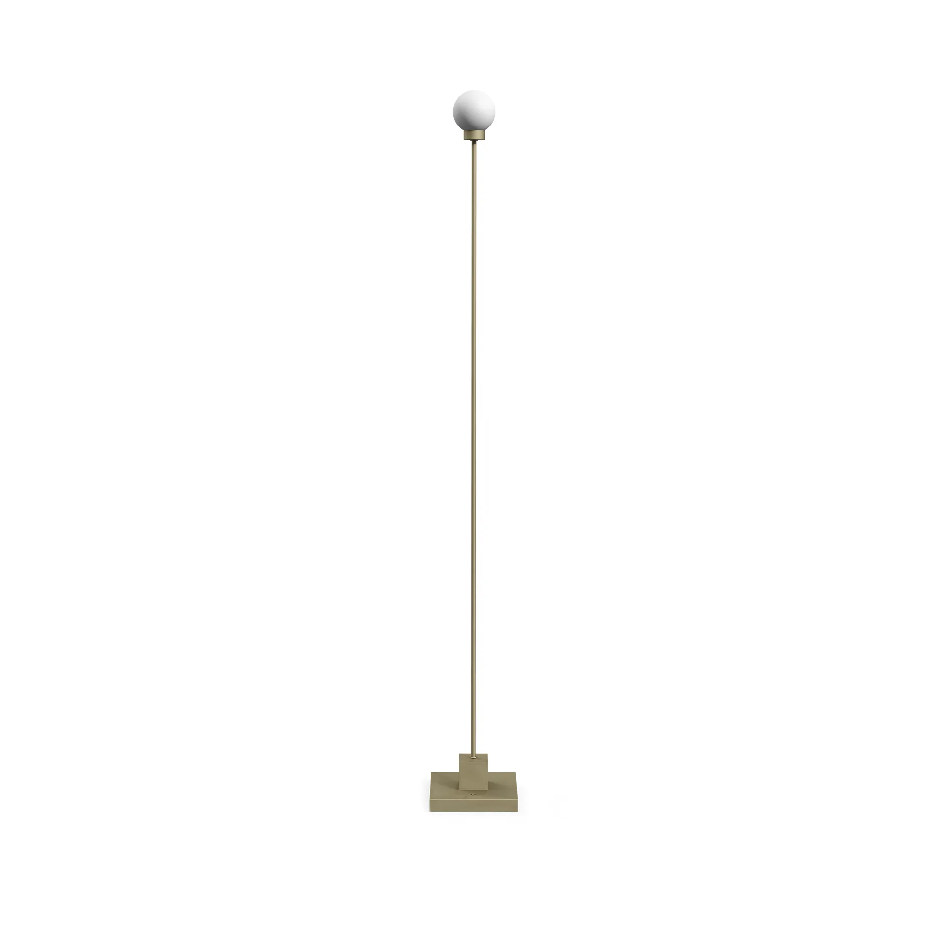 Snowball portabel gulvlampe 122 cm, Grey beige Northern