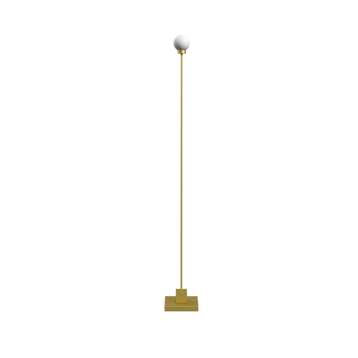 Snowball portabel gulvlampe 122 cm - Messing - Northern