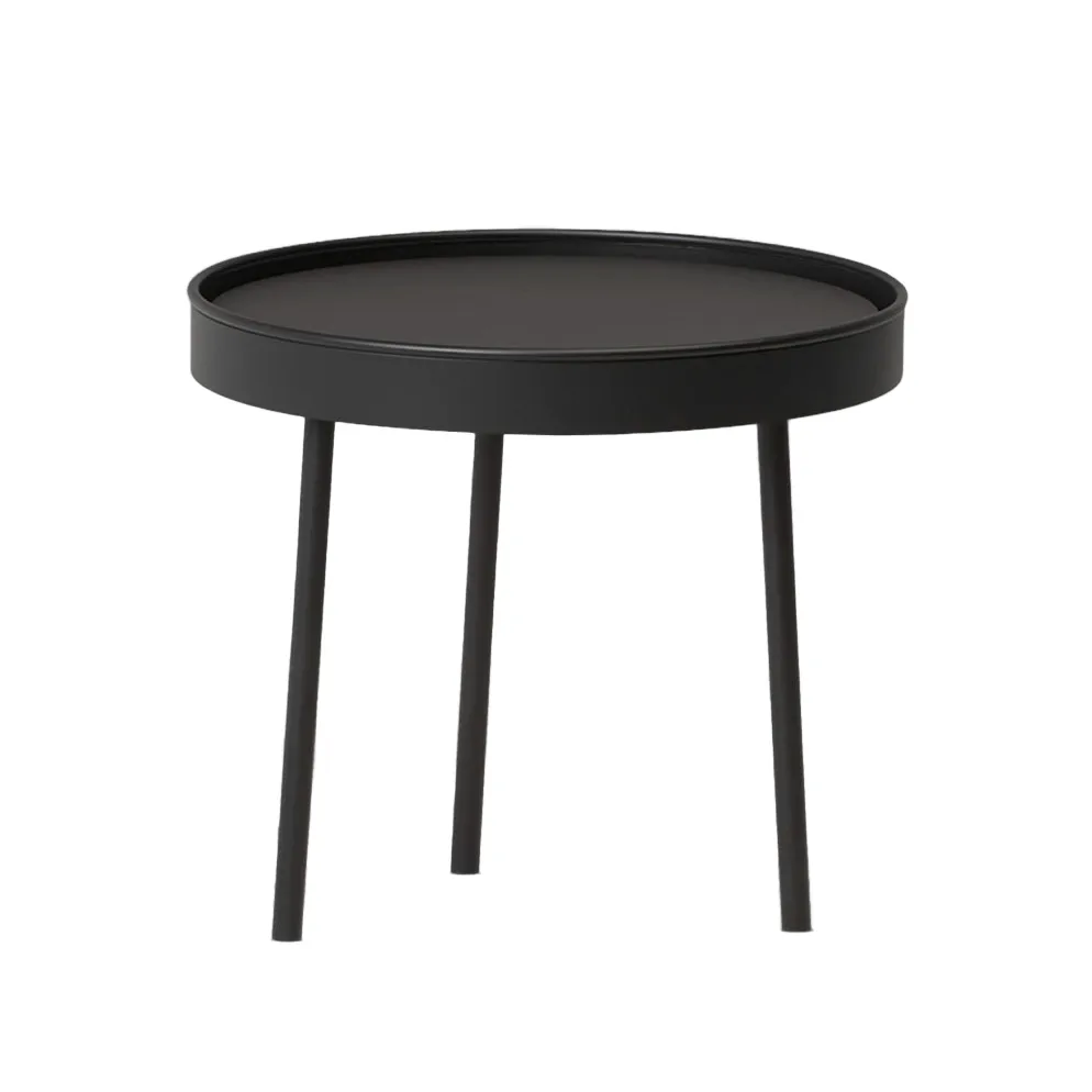 Stilk salongbord svart small Ø34 cm H:34 cm,  Northern