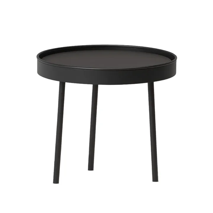 Stilk salongbord svart small Ø34 cm H:34 cm - Northern