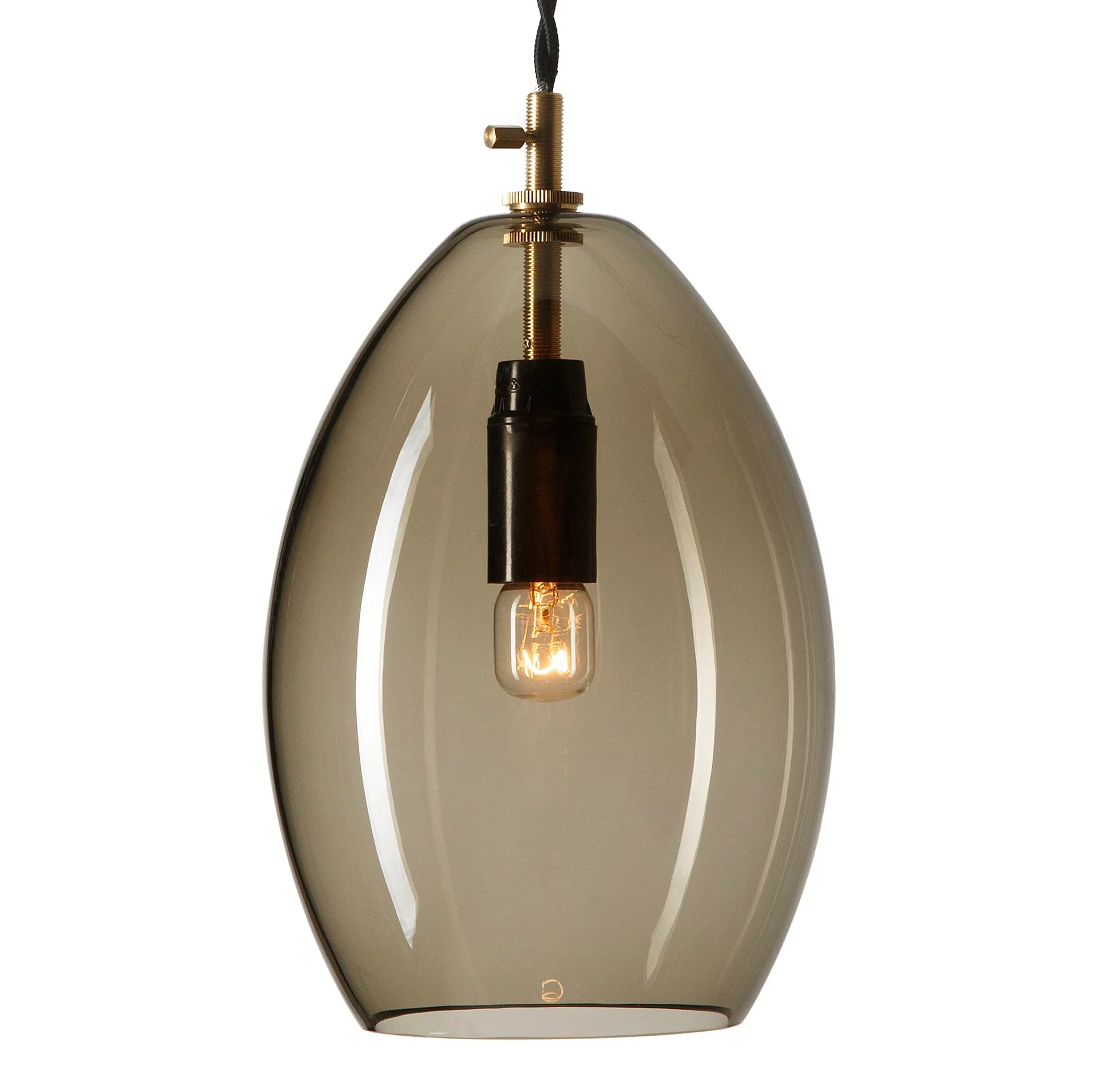 Unika taklampe grå, Stor Northern