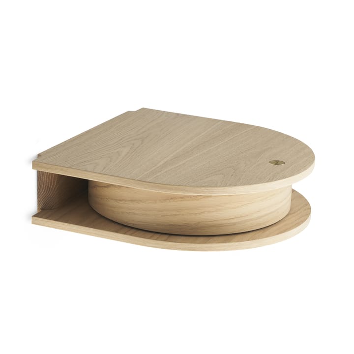 Valet skuff vegghengt small - Light oiled oak - Northern