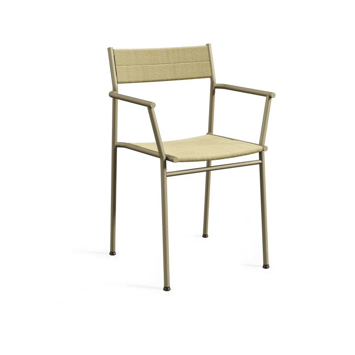 Vev karmstol - Grey beige-natural rope - Northern