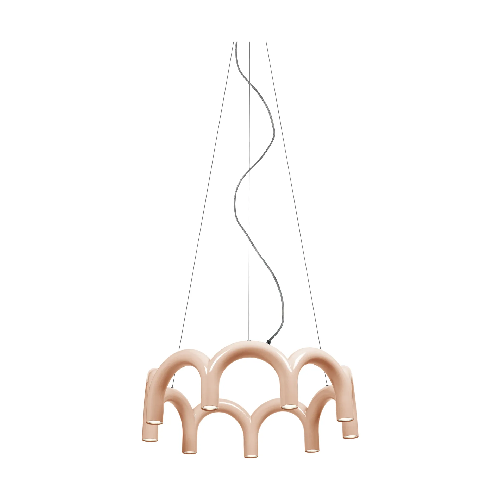 Arch circle takpendel Ø 76 cm, Nude Ø76 cm Oblure