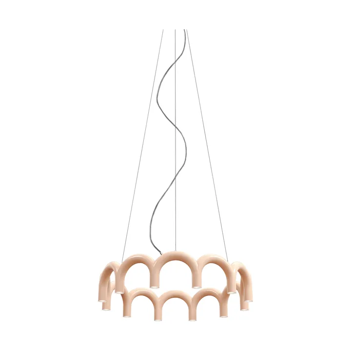 Arch circle takpendel Ø 76 cm - Nude, Ø98 cm - Oblure