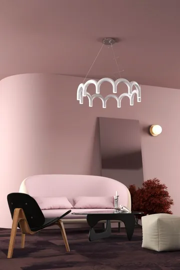Arch circle takpendel Ø 76 cm - White, Ø98 cm - Oblure