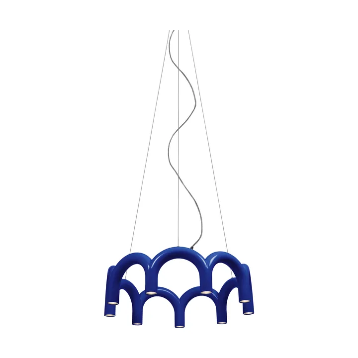 Arch circle takpendel - Blue, Ø76 cm - Oblure