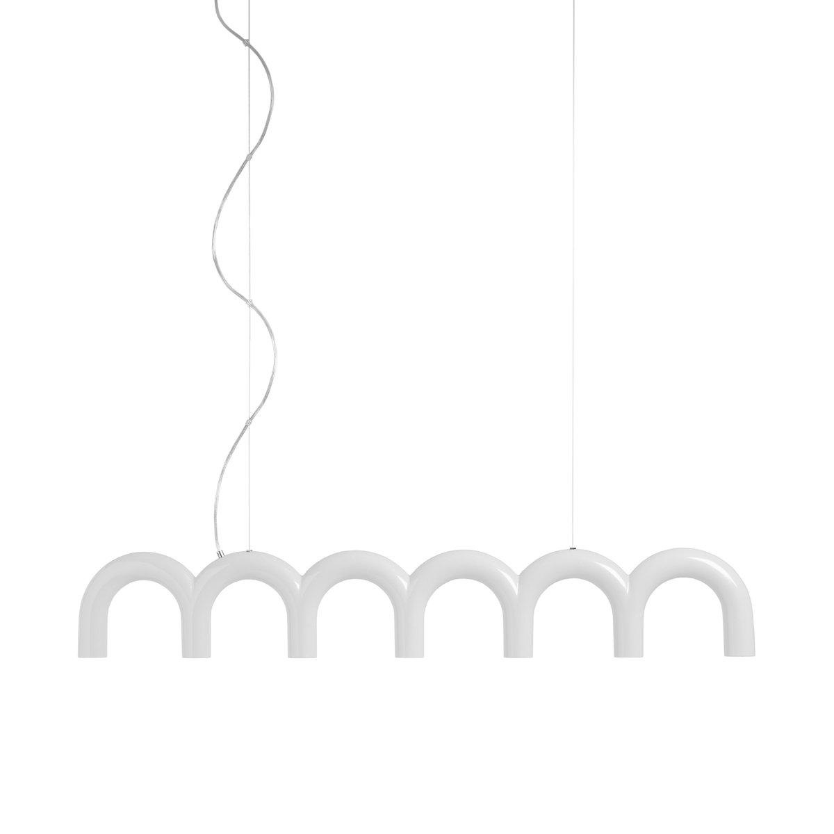 Bilde av Oblure Arch takpendel 1256 cm White
