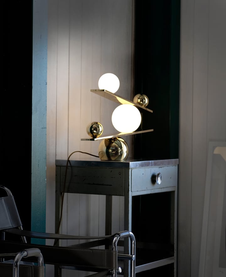 Balance bordlampe, Brass Oblure