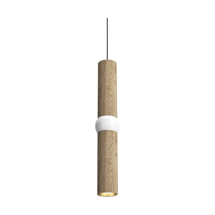 Lightbone pendel - Medium 53,8 cm, naturlig eik - Oblure