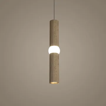 Lightbone pendel - Medium 53,8 cm, naturlig eik - Oblure