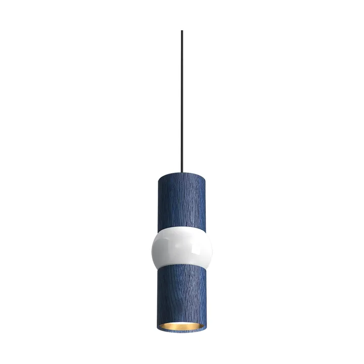 Lightbone pendel - Small 24 cm, blå eik - Oblure