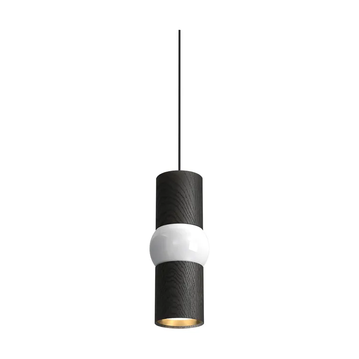 Lightbone pendel - Small 24 cm, svart eik - Oblure