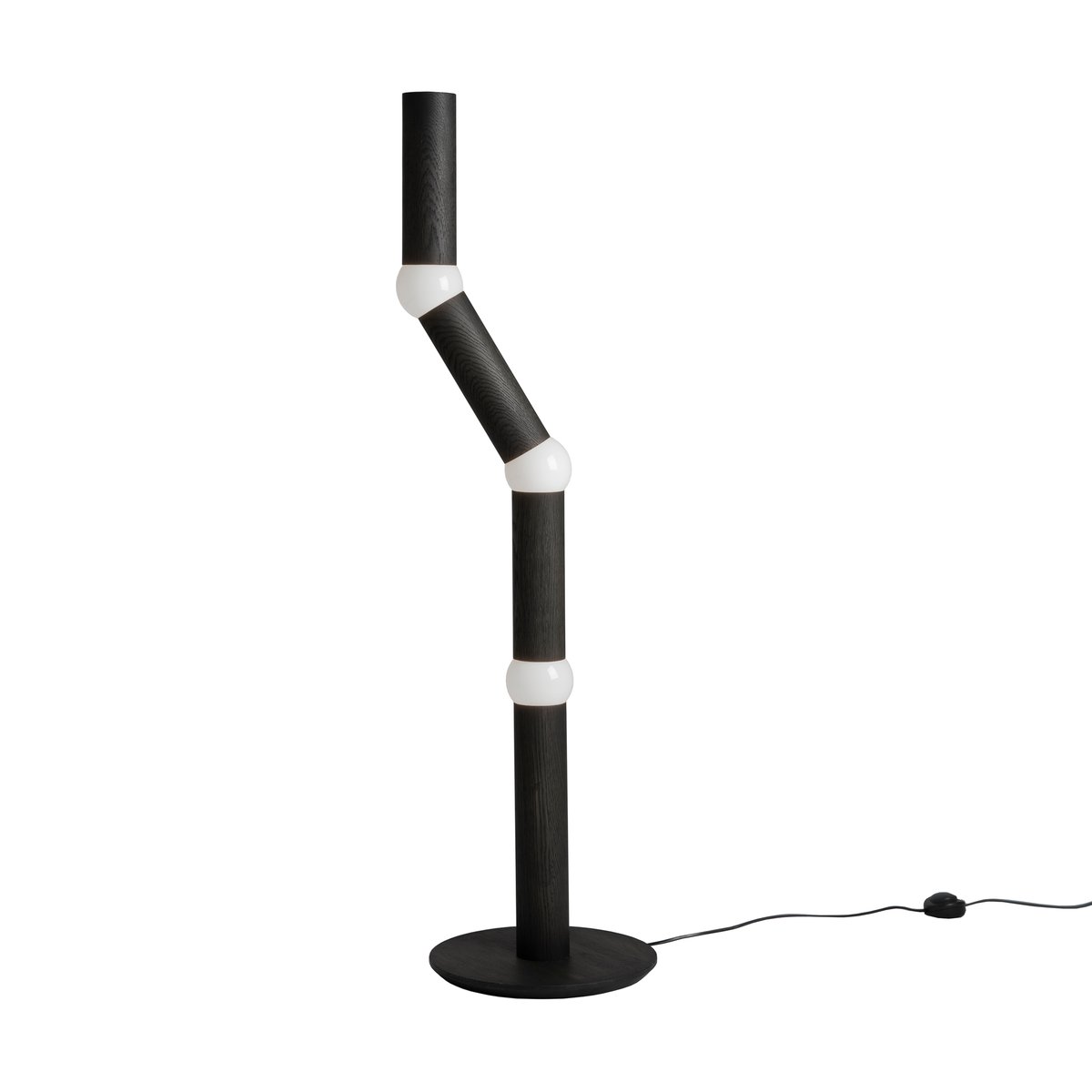 Bilde av Oblure Lightbone stålampe 1243 cm Black oak