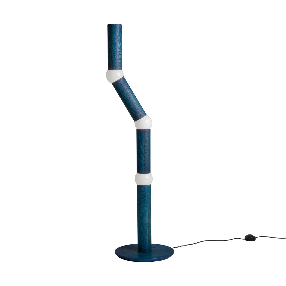 Bilde av Oblure Lightbone stålampe 1243 cm Blue oak