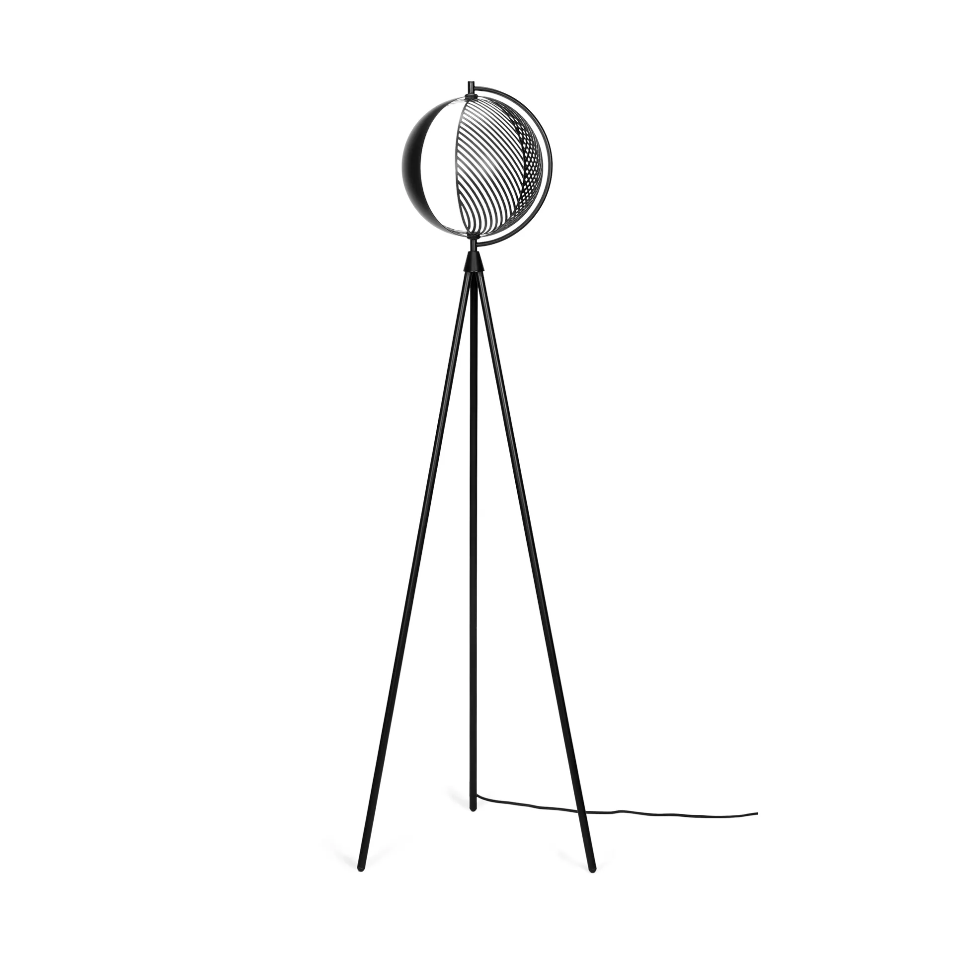 Mondo stålampe 153 cm, Black Oblure