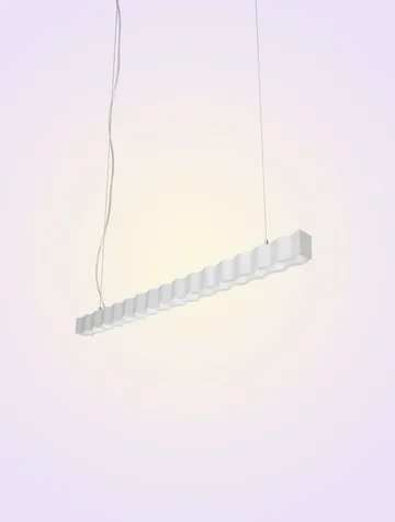Superwave pendellampe - Hvit - Oblure