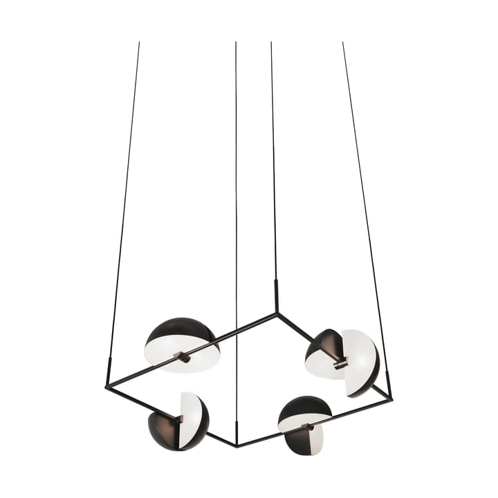 Trapeze quertette takpendel 113,5 x 113,5 cm - Black - Oblure
