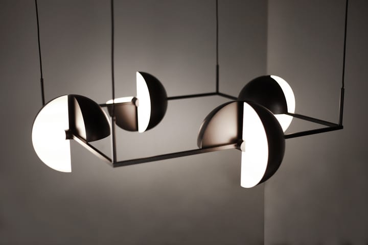 Trapeze quertette takpendel 113,5 x 113,5 cm, Black Oblure