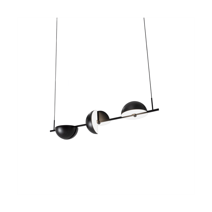 Trapeze triplette takpendel 140 cm - Black - Oblure