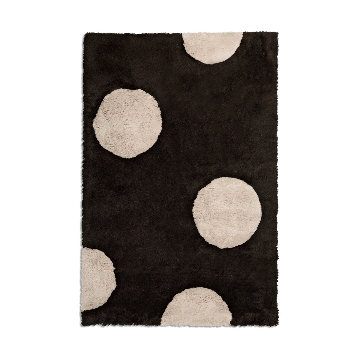 Bilde av Ogeborg ODC Dot Big Scale ullteppe Brown beige 200x300 cm