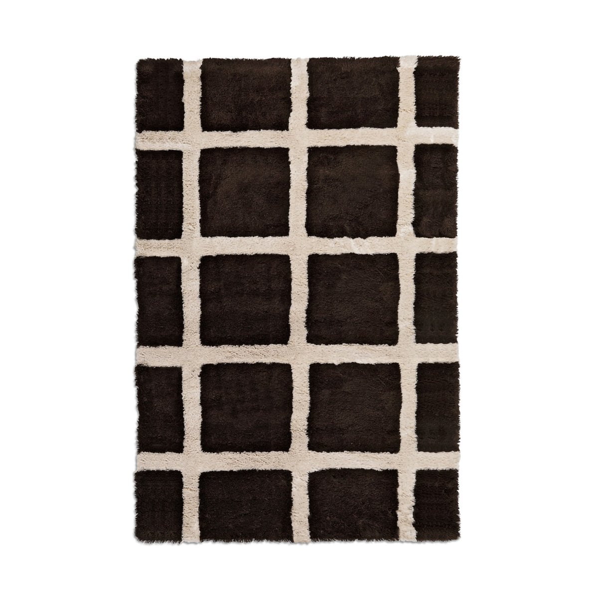 Bilde av Ogeborg ODC Line Big Scale ullteppe Brown beige 300x400 cm