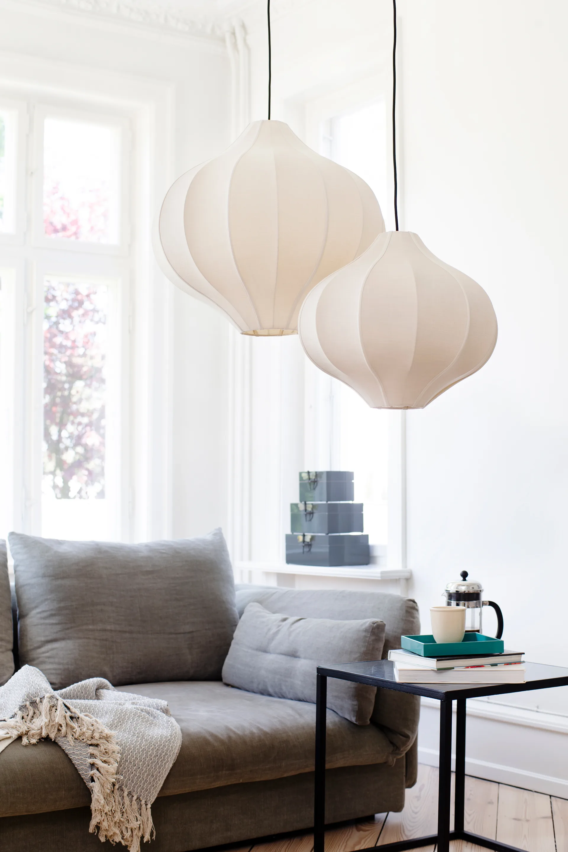 Indochina Classic Onion S lampeskjerm, Sand-sand Oi Soi Oi