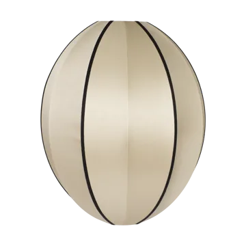 Indochina Classic Oval L lampeskjerm - Kit-black - Oi Soi Oi