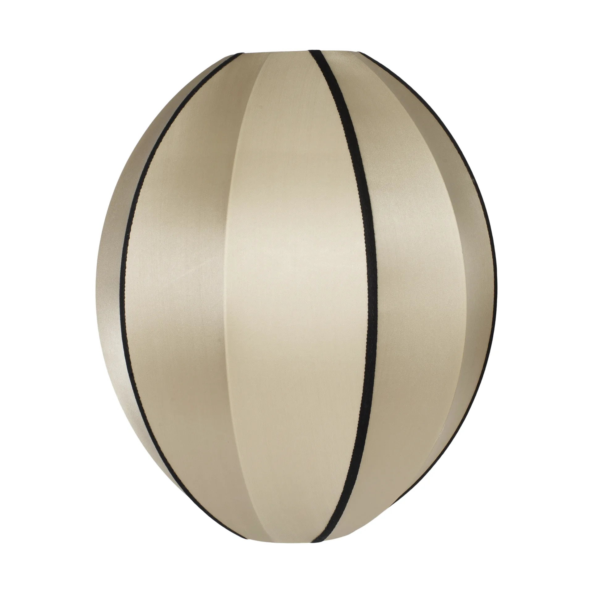 Indochina Classic Oval S lampeskjerm, Kit-black Oi Soi Oi