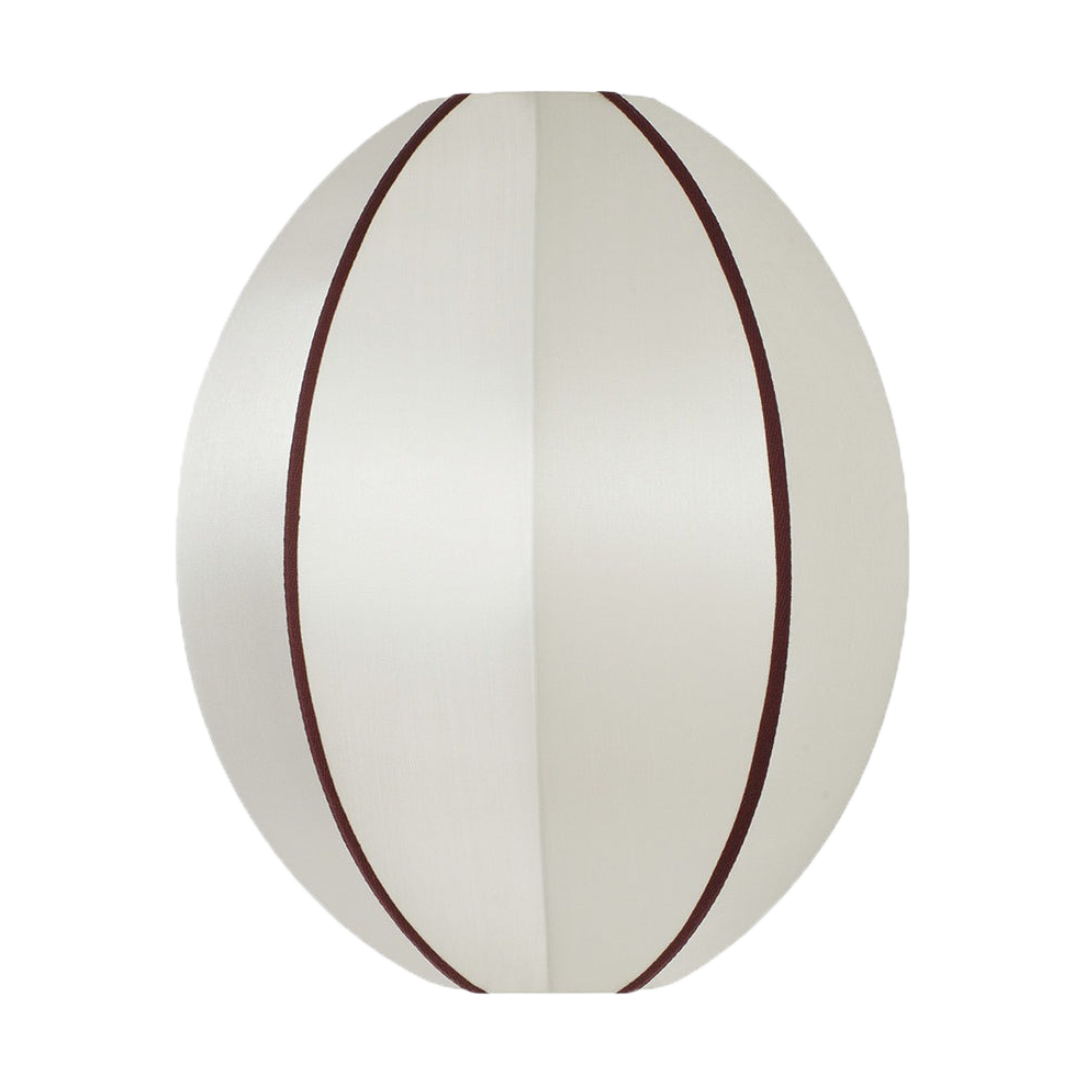 Bilde av Oi Soi Oi Indochina Classic Oval S lampeskjerm Offwhite-bordeaux