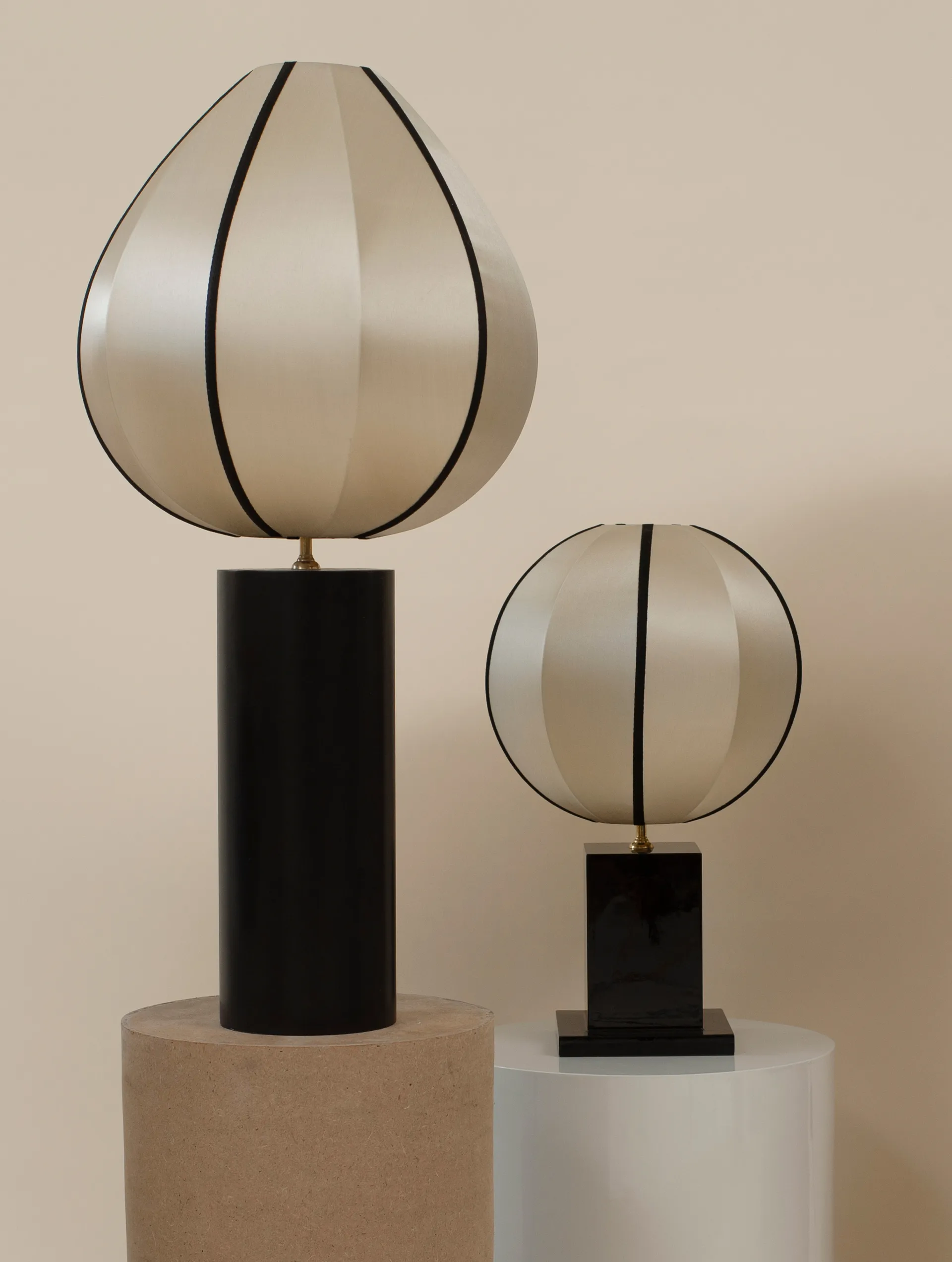 Indochina Classic Round XS lampeskjerm, Kit-black Oi Soi Oi