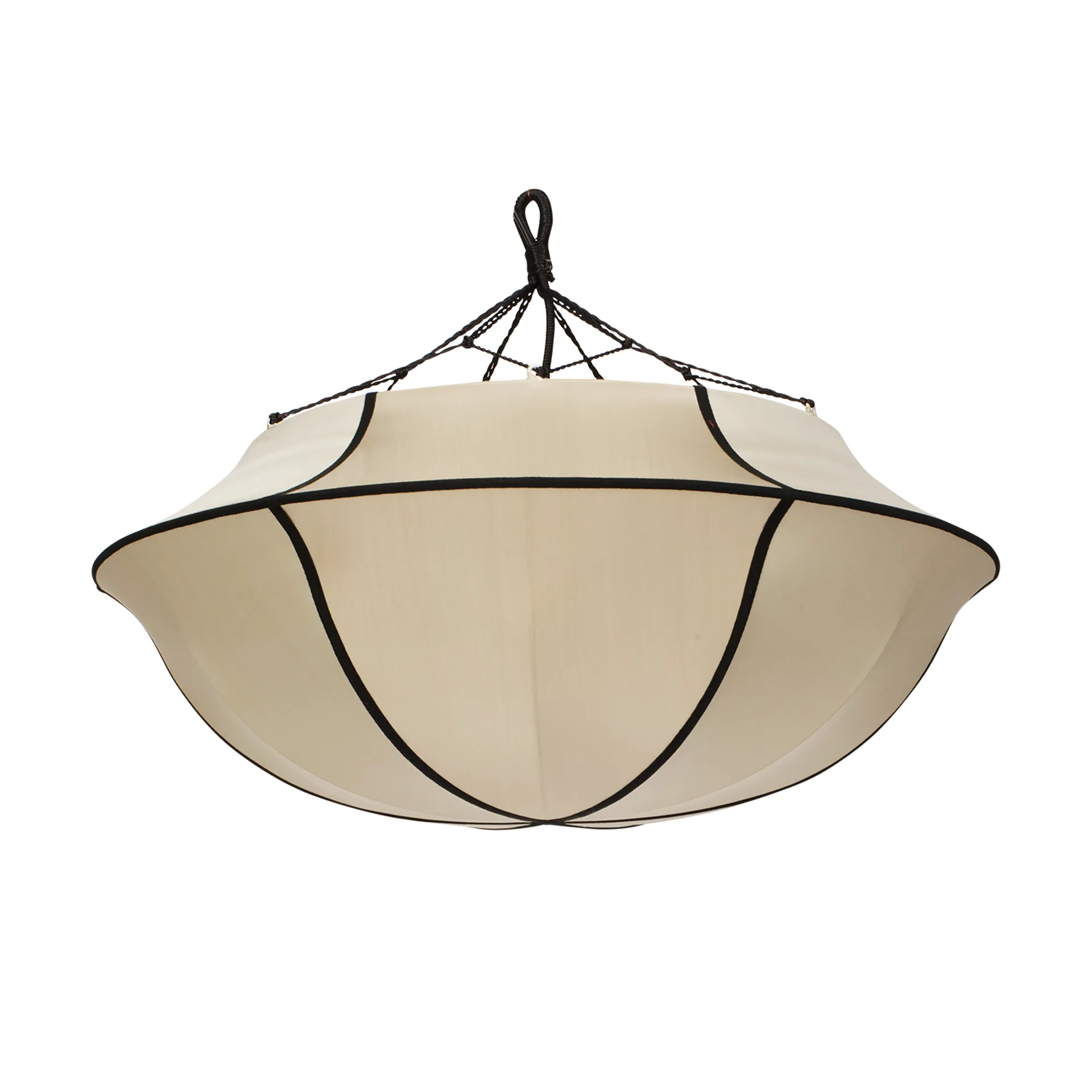 Indochina Classic Umbrella taklampe, Kit-black Oi Soi Oi