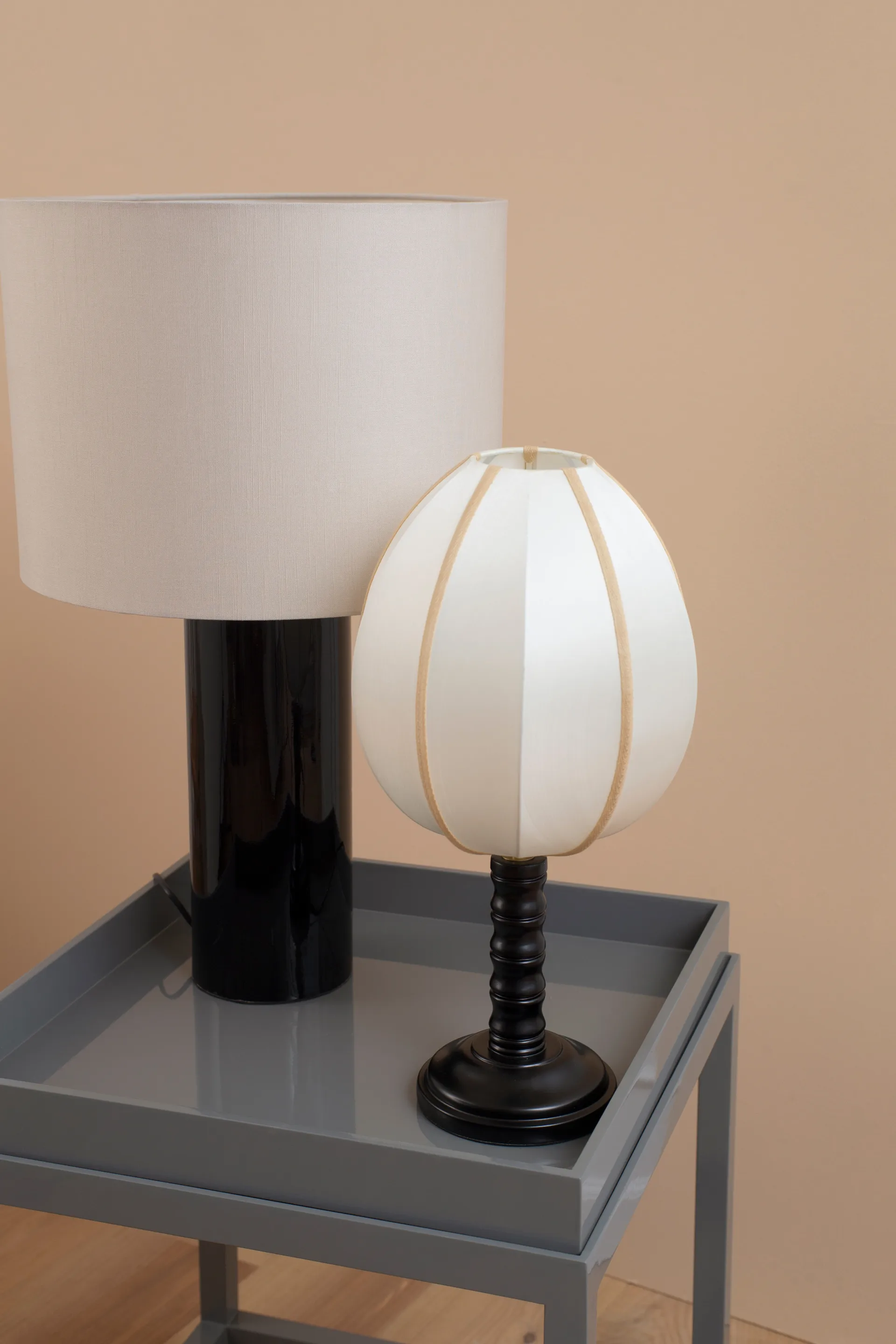 Indokina Lotus lampeskjerm, Offwhite-Latte Oi Soi Oi
