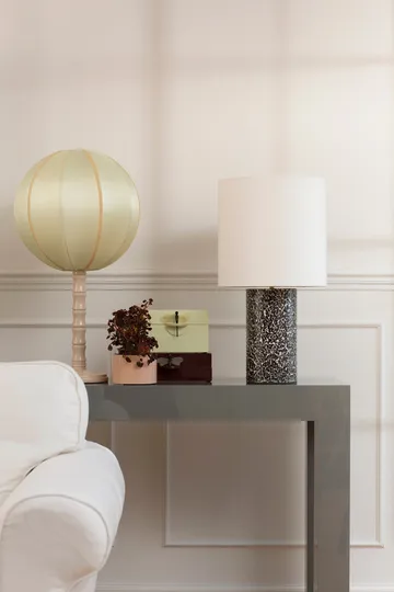 Indokina Round S lampeskjerm - Green-latte - Oi Soi Oi