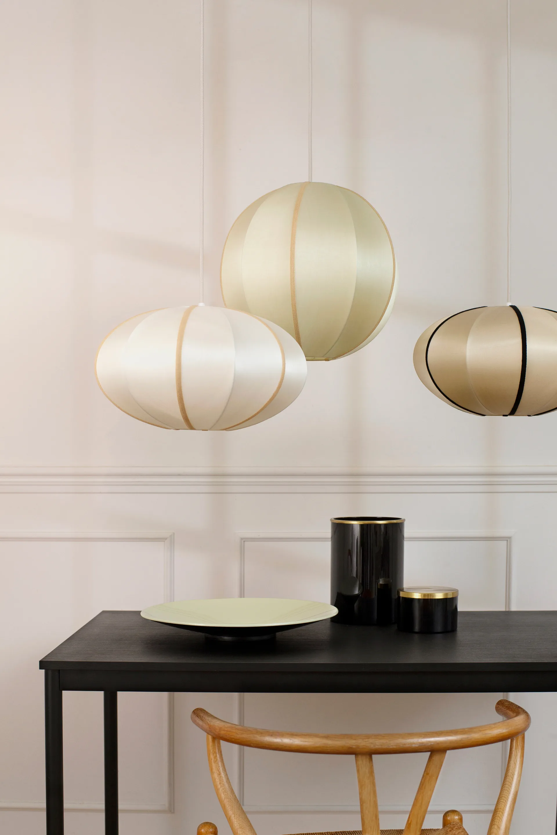 Indokina Round S lampeskjerm, Green-latte Oi Soi Oi